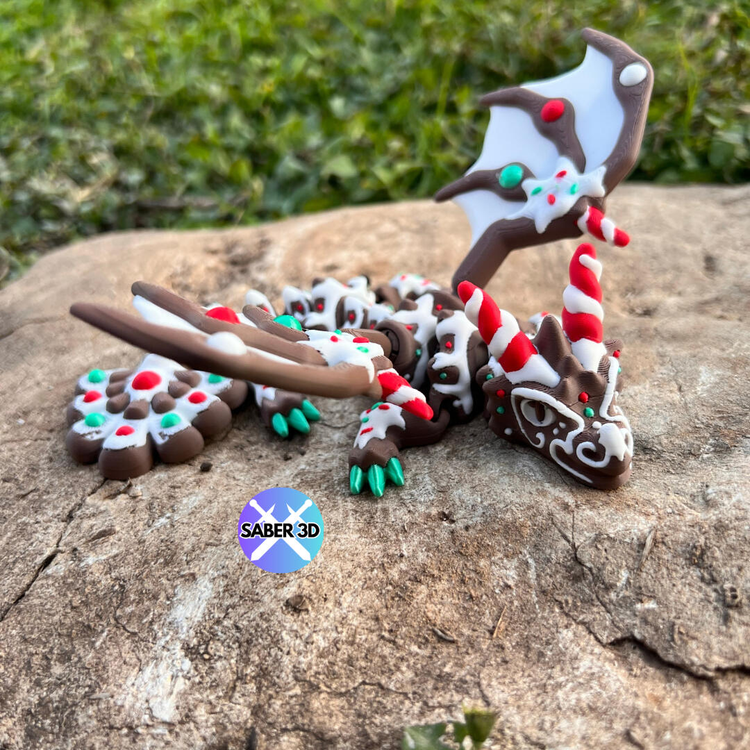 Baby Gingerbread Dragon