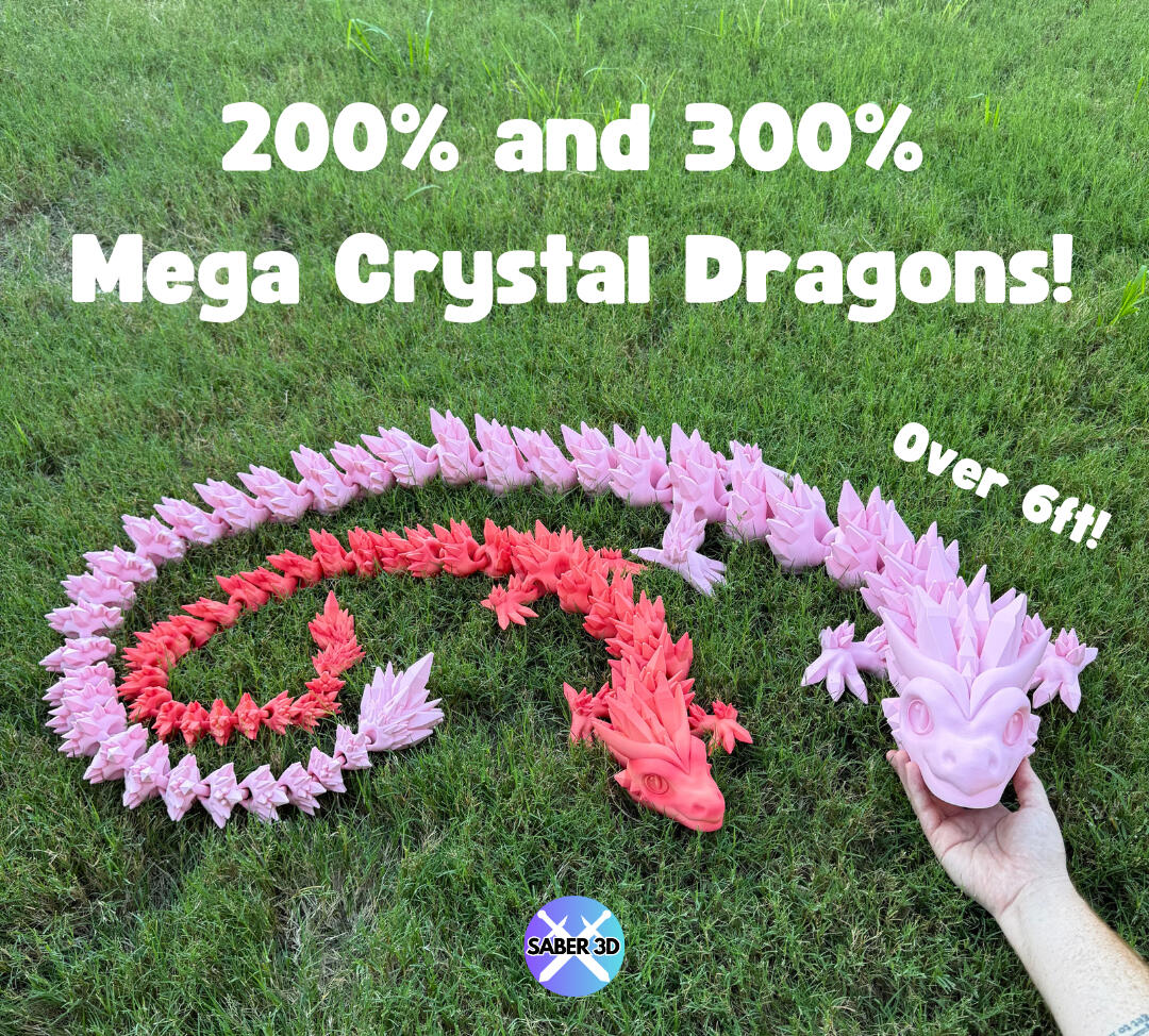 Mega Crystal Dragons