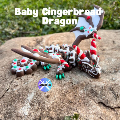 Baby Gingerbread Dragon Baby Gingerbread Dragon