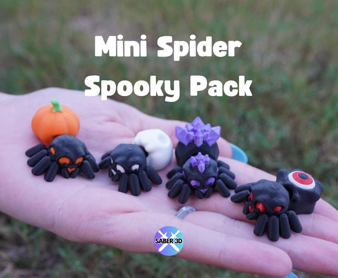 Mini Spider Spooky Pack