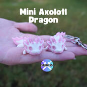 Mini Axolotl Dragon Mini Axolotl Dragon