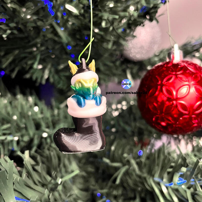 Crystal Dragon Ornament