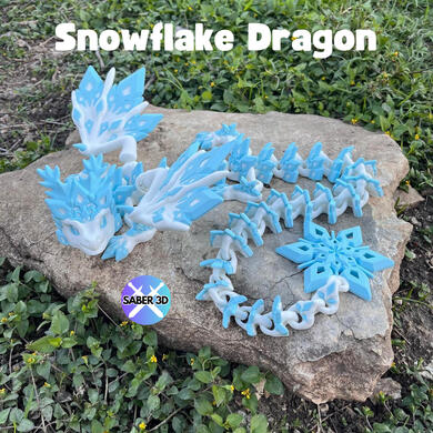 Snowflake Dragon Snowflake Dragon