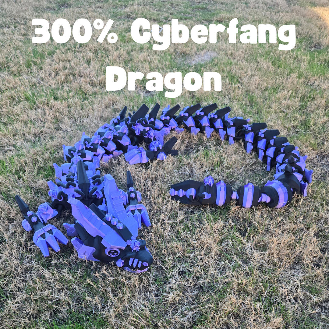 Mega 300% Cyberfang Dragon