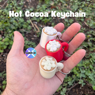 Hot Cocoa Keychain Hot Cocoa Keychain